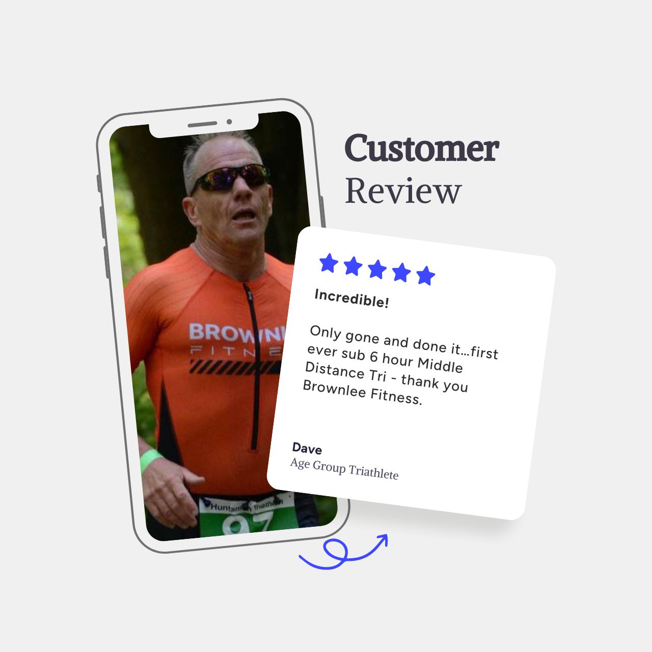 BROWNLEE FITNESS Middle Distance Triathlon Training Plan Testimonial