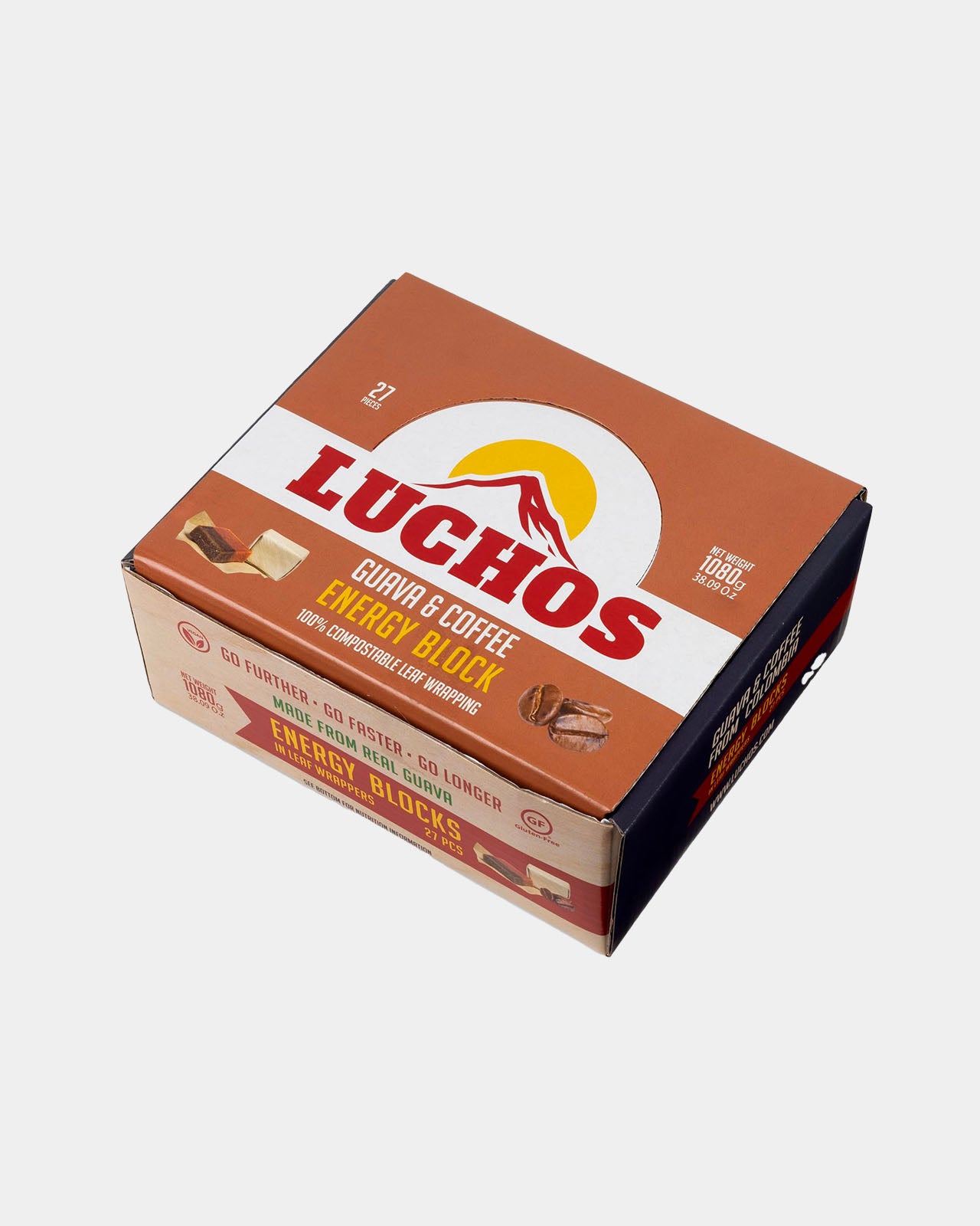 Luchos Coffee Guava Energy Blocks