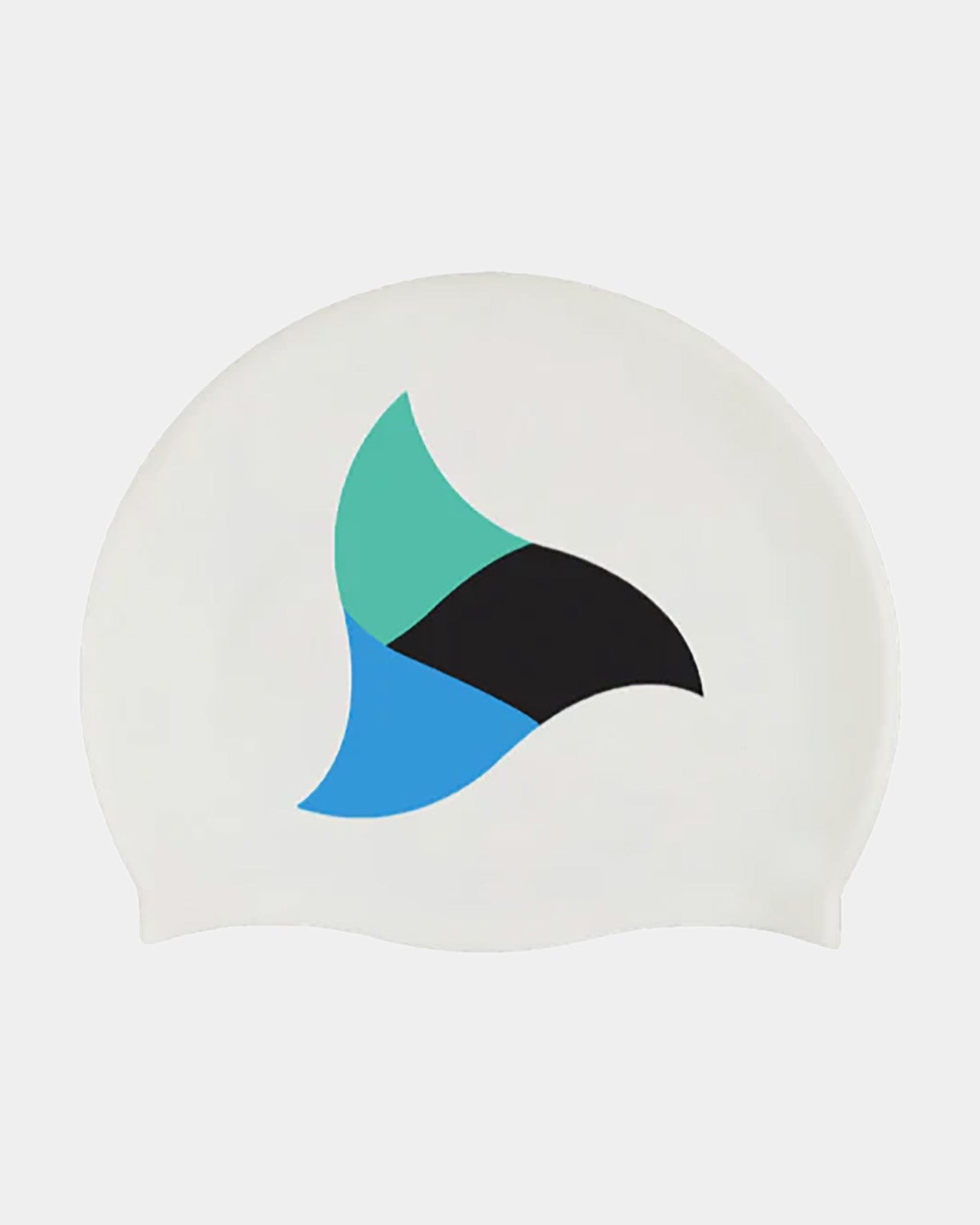 TRI-FIT Silicone Swim Cap - White