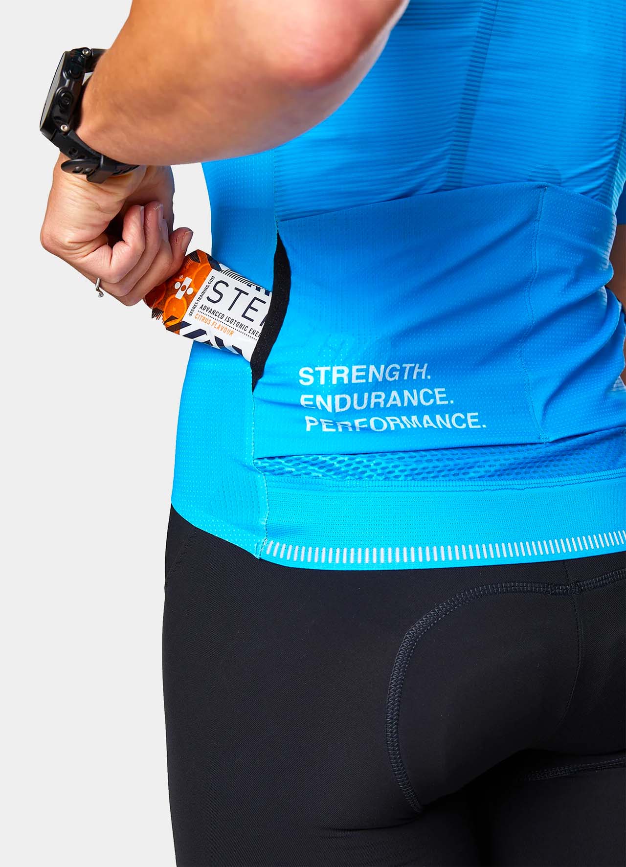 TRI-FIT SYKL PRO Women's Short Sleeve Cycling Jersey - Earth - Aero Rear Pocket