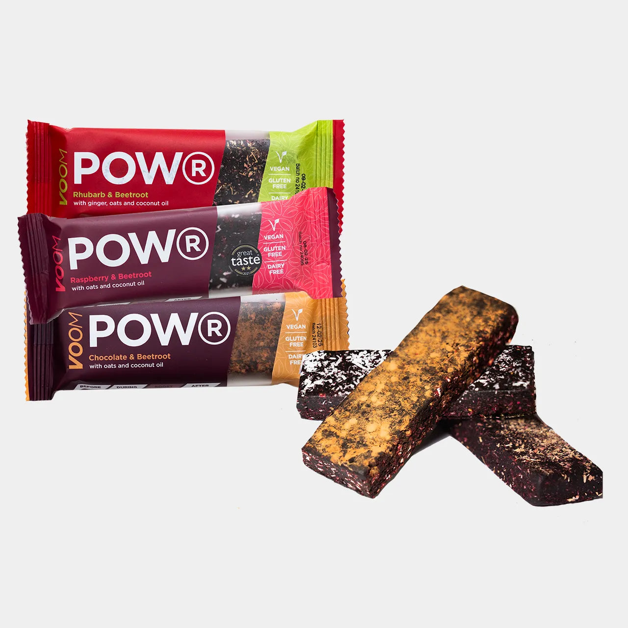 VOOM POW Plant Energy Bar Taster Pack