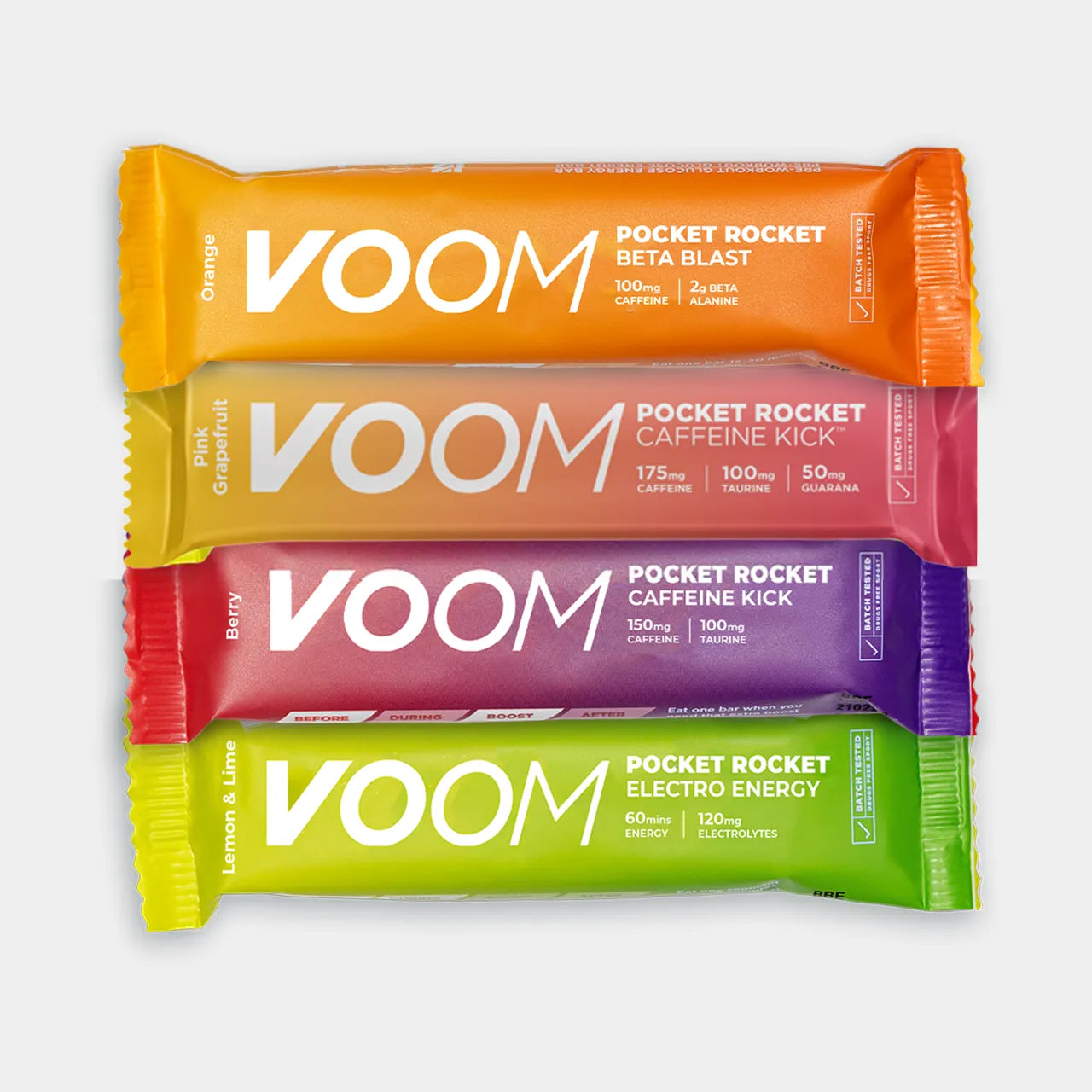VOOM Pocket Rocket Energy Bar Taster Pack