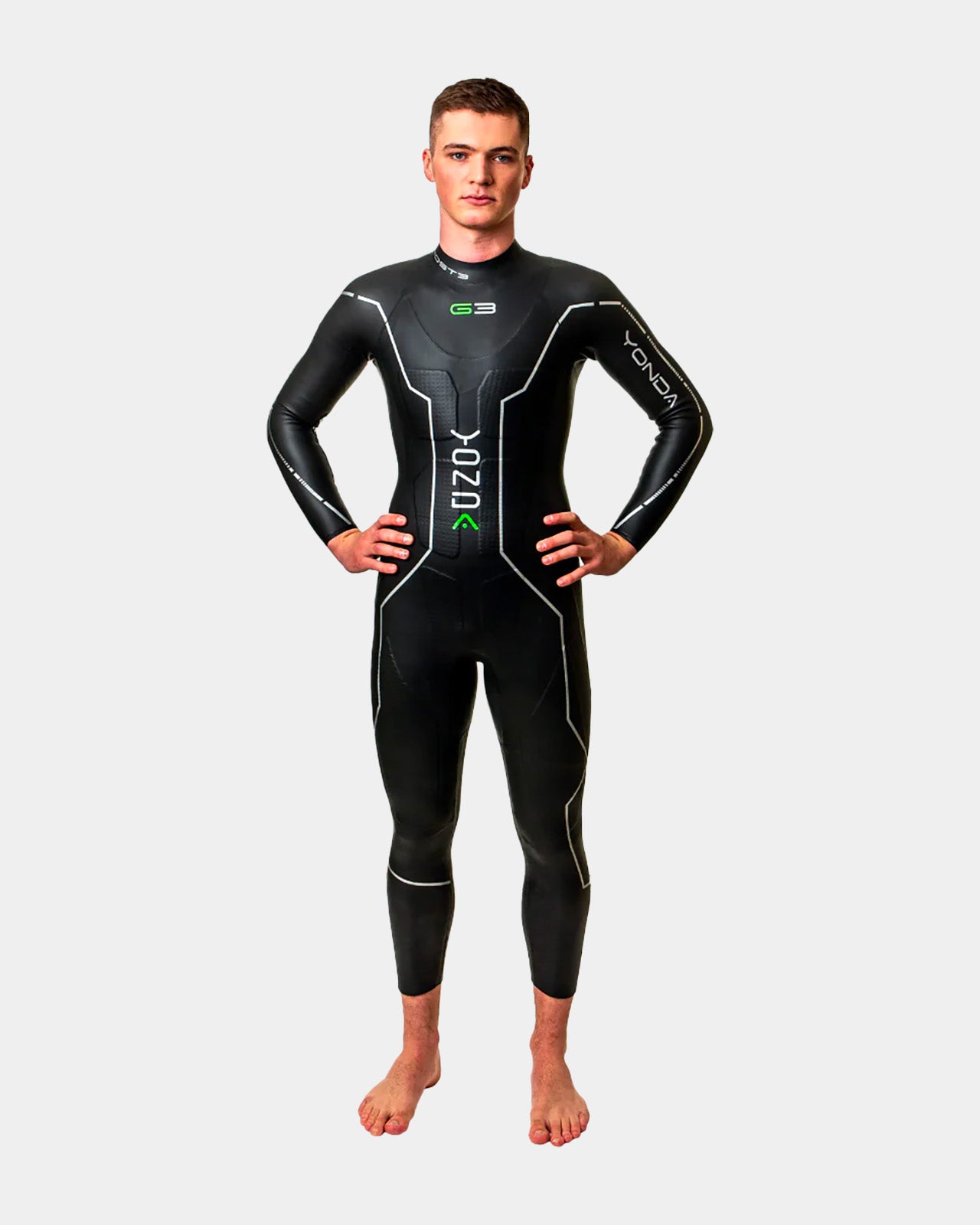 YONDA Ghost 3 Men's Triathlon & Swimming Wetsuit
