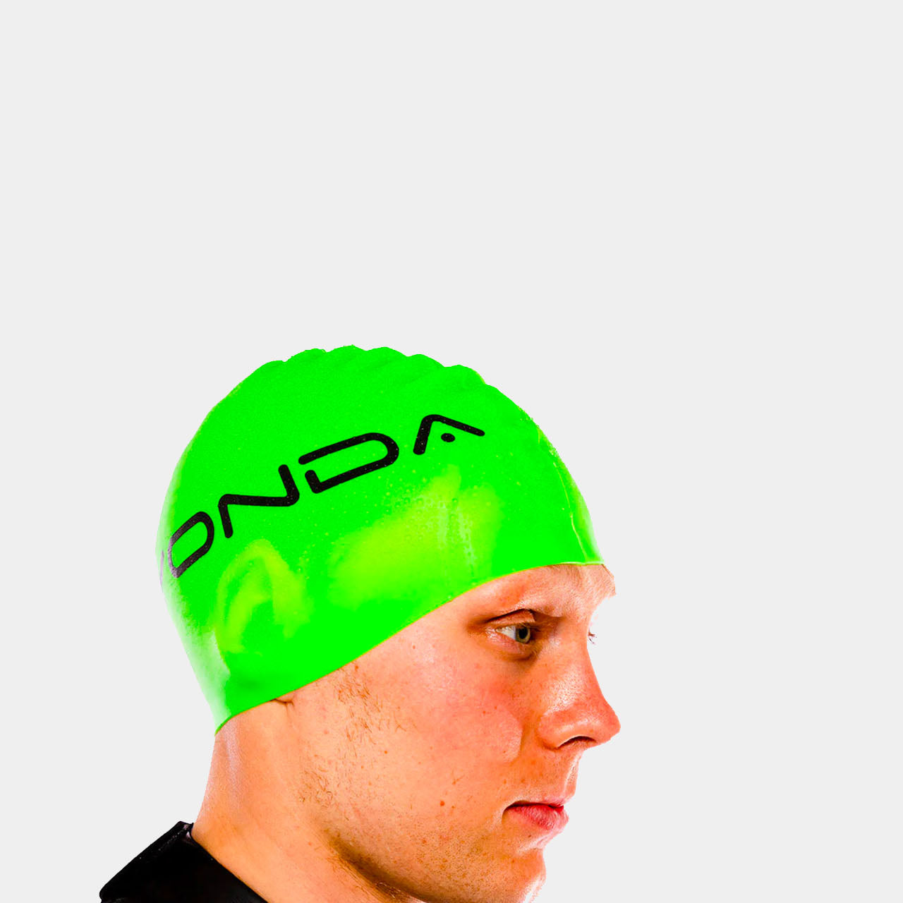 Yonda Silicone Swim Cap - Neon Green